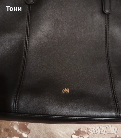Anna Field Оригинал Нова Кожена Дамска Голяма Чанта с Несесер , снимка 12 - Чанти - 53448912
