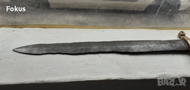 Автентичен стар тесак нож меч сабя ятаган, снимка 5 - Антикварни и старинни предмети - 53340065
