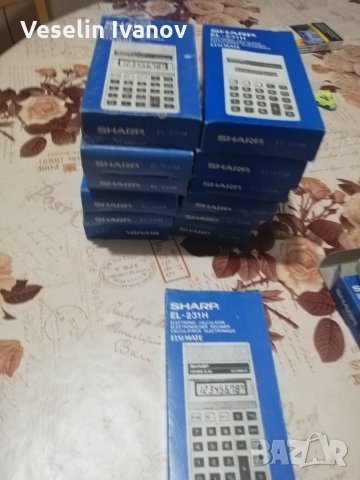 Елки Sharp EL-231H,231S и Casio HL812e, снимка 13 - Друга електроника - 35264643