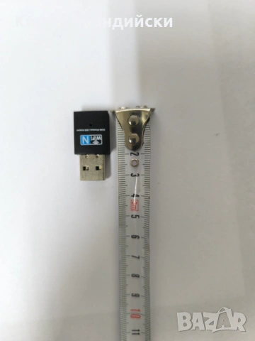 USB realtek wifi RTL8188FTV антена, снимка 3 - Мрежови адаптери - 53314530