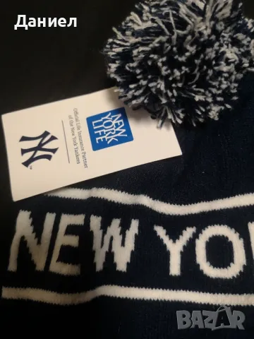 Зимна шапка на New York Yankees , снимка 3 - Шапки - 49091799