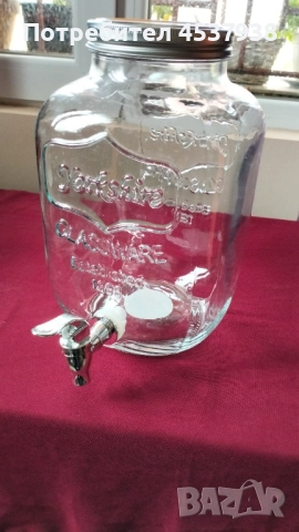 Продавам стъклен буркан с канела , снимка 2 - Буркани, бутилки и капачки - 51981501