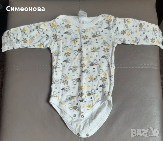 Комплект бебешки бодита до 62, снимка 4 - Бодита за бебе - 53519877