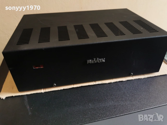 REVOX-КРАЙНО СТЪПАЛО 0302261846, снимка 9 - Ресийвъри, усилватели, смесителни пултове - 53342335
