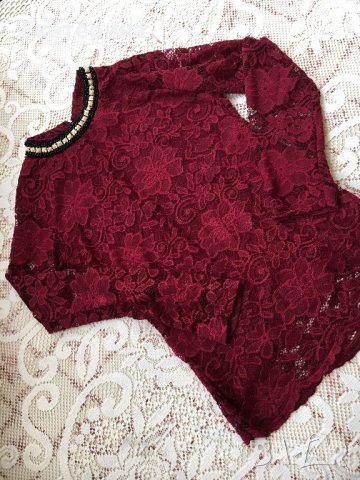 Елегантна блуза, снимка 4 - Блузи с дълъг ръкав и пуловери - 26814354