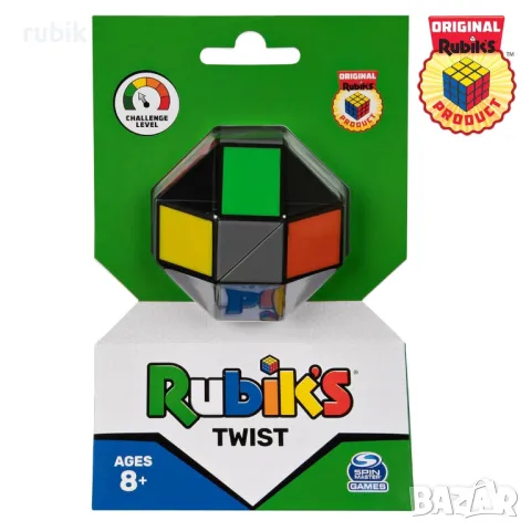 Оригинален магически пъзел Rubik's Twist Magic Snake - С цветни пластини, снимка 5 - Игри и пъзели - 49752050