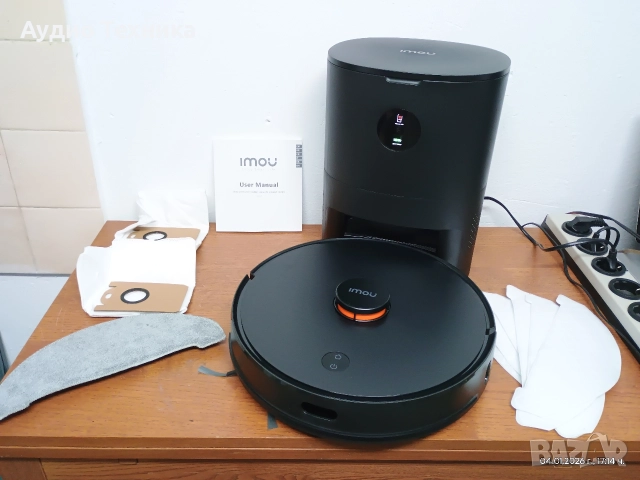 Смарт прахосмукачка Imou Robot Vacuum Cleaner 3-in-1 RV-L11S-A, снимка 10 - Прахосмукачки - 52977101