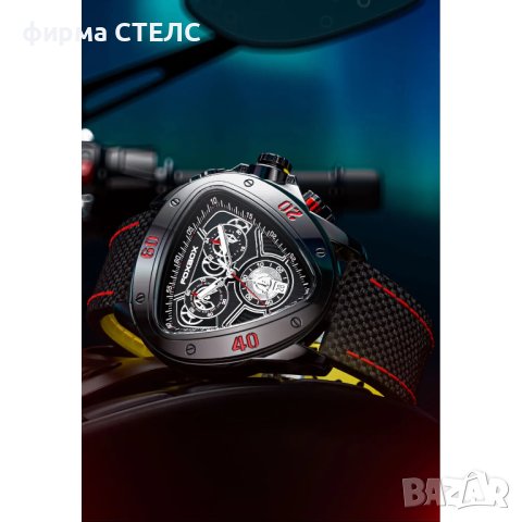 Мъжки часовник Lige Luxury Sport Watch, Водоустойчив, снимка 10 - Мъжки - 44042341