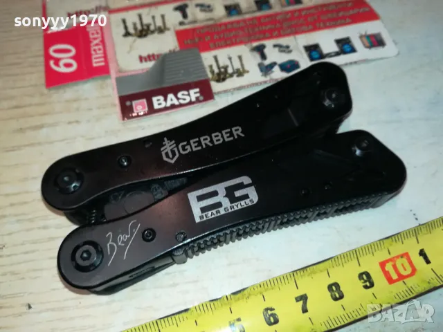 GERBER-BEAR GRYLLS-КЛЕЩИ МЕТАЛНИ СГЪВАЕМИ 2002251916, снимка 3 - Екипировка - 49212930