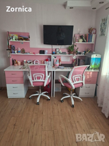 Поръчково обзавеждане за момичешка детска стая, с тайно скривалище, снимка 10 - Спални и легла - 53140371