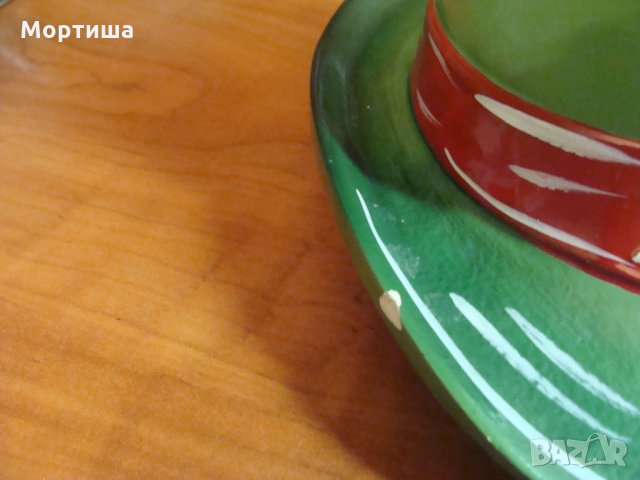 КРАСИВА порцеланова шапка , снимка 3 - Декорация за дома - 27214275