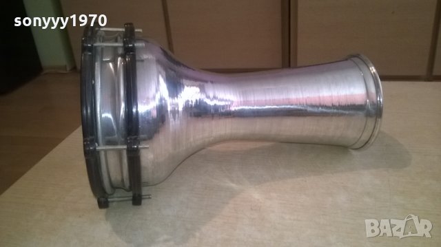 НОВА тарамбука-с бяла кожа/пластика-30х20см-внос сирия, снимка 3 - Ударни инструменти - 26360672