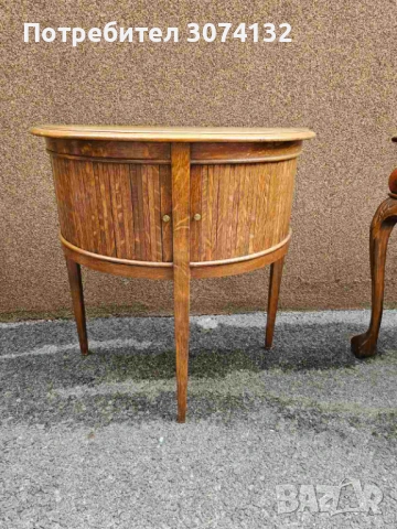 Английска конзола с плъзгащи вратички, снимка 3 - Шкафове - 53500110