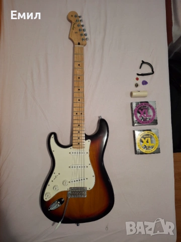 Електрическа / рок китара Fender за лява ръка