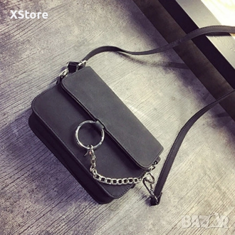 Малка черна чанта-портомоне, подходяща за официални поводи 23х15см, снимка 7 - Чанти - 52584538