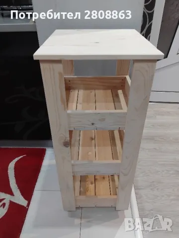 Подвижна етажерка , снимка 9 - Етажерки - 47935617