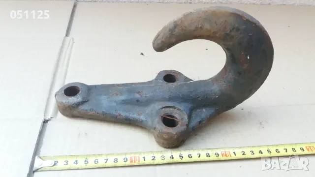 масивен теглич, кука, ченгел, снимка 5 - Антикварни и старинни предмети - 48512644