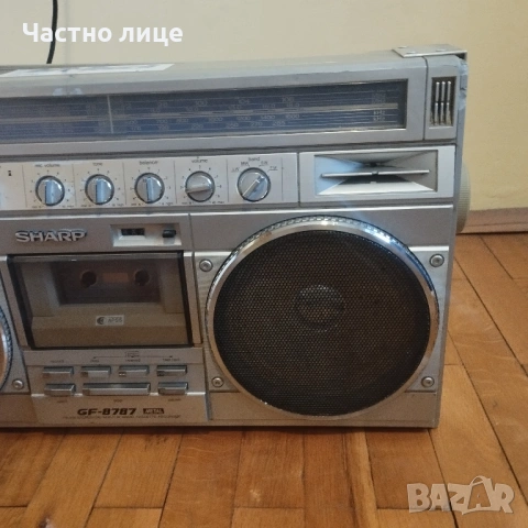 SHARP радиокасетофон, снимка 11 - Радиокасетофони, транзистори - 53588899