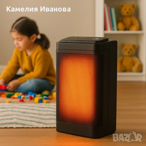 Керамичен нагревател HotVex ceramic heater 1500 W + Дистанционно, снимка 9 - Отоплителни печки - 52024399