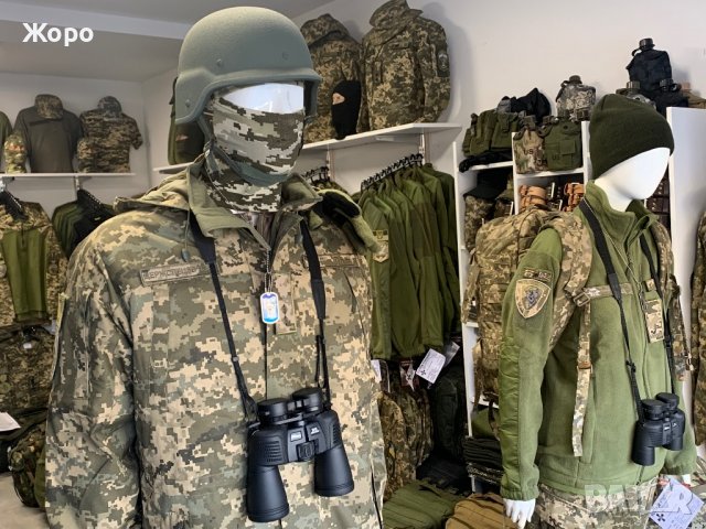 Зимен камуфлажен комплект(две в едно)+Подарък-Термобельо+Тактически колан!