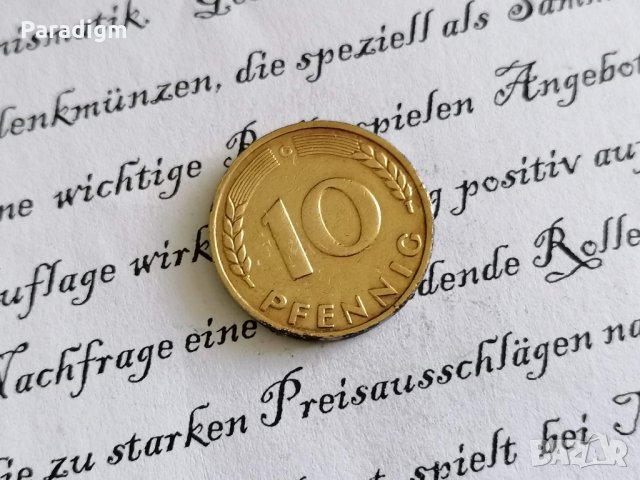 Монета - Германия - 10 пфенига | 1949г.; серия G