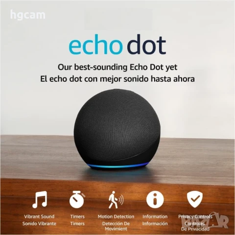  Смарт Тонколони | AMAZON ECHO | Нови, запечатани, снимка 3 - Тонколони - 50486580