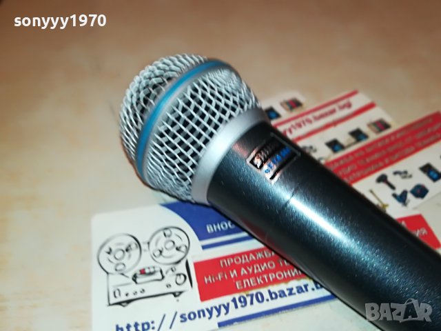 shure beta-профи микрофон без бутон 0405231253, снимка 7 - Микрофони - 40587383