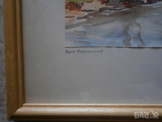 Акварел Д.Камбуров, снимка 3 - Картини - 37531783