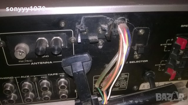 fisher ta-m200 stereo receiver-made in japan-внос франция, снимка 10 - Ресийвъри, усилватели, смесителни пултове - 27546851