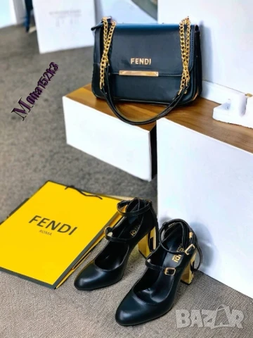 обувки на ток fendi , снимка 5 - Дамски ежедневни обувки - 51303019