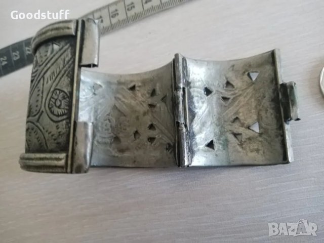 Възрожденска гривна, етно накит, примитив, голяма, Rr

, снимка 4 - Антикварни и старинни предмети - 48003919