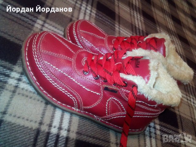 Зимни кожени обувки 39 номер, снимка 3 - Дамски боти - 43478713