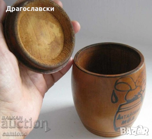 красива руска Стара дървена кутия, кутии, сова, буре, мечка, магаре, снимка 10 - Декорация за дома - 28880712