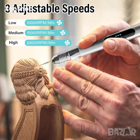 НОВ комплект инструменти за гравиране Akdomart Мини писалка за гравиране, снимка 7 - Гедорета - 50555700