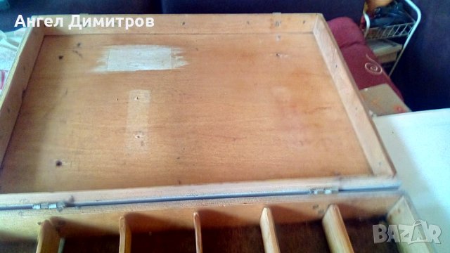 Дървен сандък от военна техника с метален обков СССР, снимка 6 - Антикварни и старинни предмети - 36886320