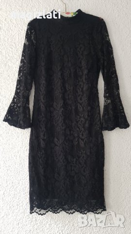 Дамска дантелена рокля размер С, снимка 9 - Рокли - 38612723