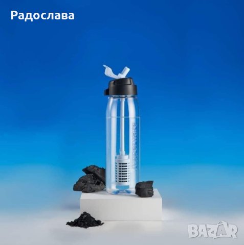 Бутилка за филтриране , пречистване на вода от Tupperware. 