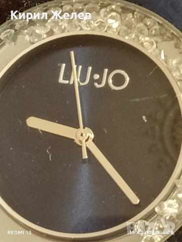 Елегантен дизайн дамски часовник Liu - Jo силиконова каишка много красив 51834, снимка 3 - Дамски - 53484027