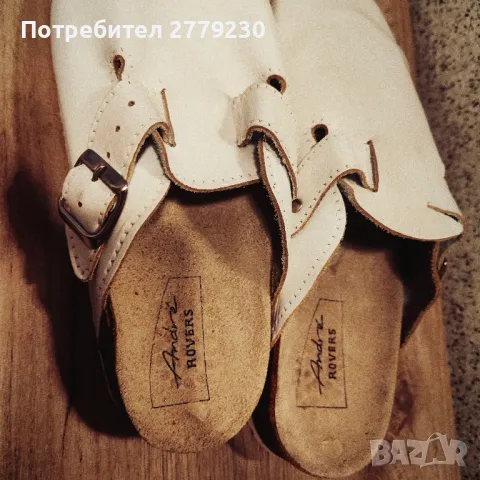 Мъжки чехли от естествена кожа Нови!, снимка 2 - Ежедневни обувки - 50155943