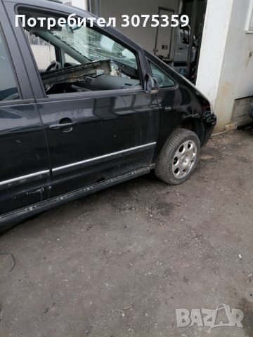 vw sharan 1.9tdi 116hp 4x4 2005г  ударен, снимка 5 - Автомобили и джипове - 32921808