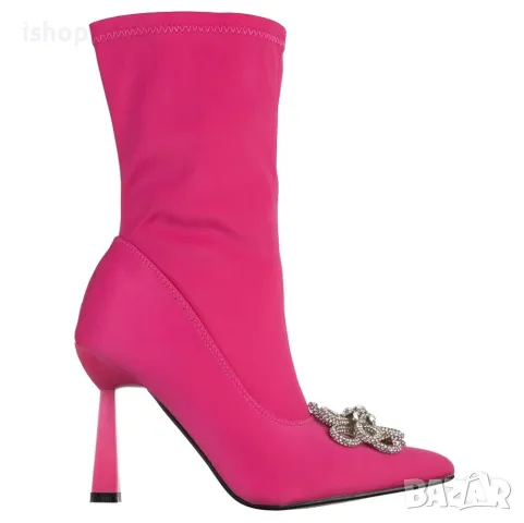Цикламени Боти, снимка 4 - Дамски боти - 47317123