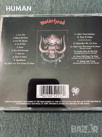 Judas Priest - Motley Crue - Motörhead , снимка 17 - CD дискове - 44859678