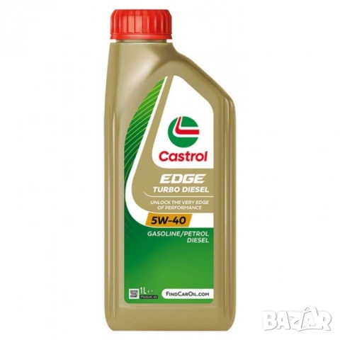 Моторно Масло CASTROL EDGE TURBO DIESEL 5W-40 1L