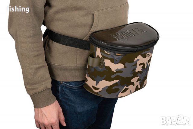 Чанта за подхранки Fox Aquos Camolite Bait Belt, снимка 3 - Екипировка - 33315623