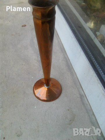 Стара медна вазичка, снимка 1