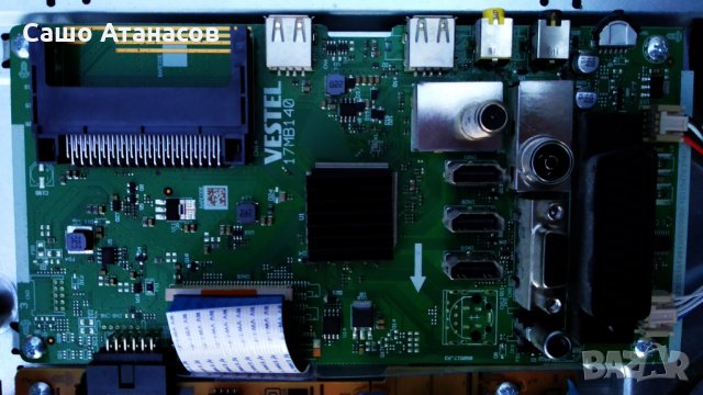 TOSHIBA 32W1863DG със счупена матрица ,17MB140 ,17IPS62 ,VES315WNDS-2D-N21 ,16Y GH11MB7S4L V0.2, снимка 10 - Части и Платки - 35449764