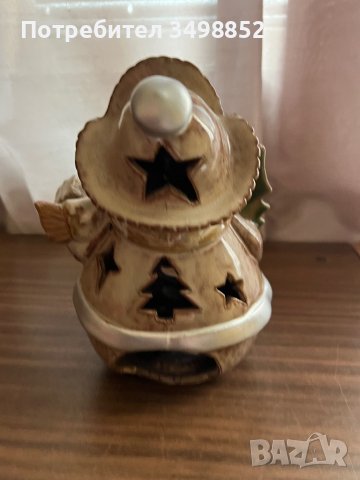 Коледен свещник, снимка 3 - Арт сувенири - 43311124