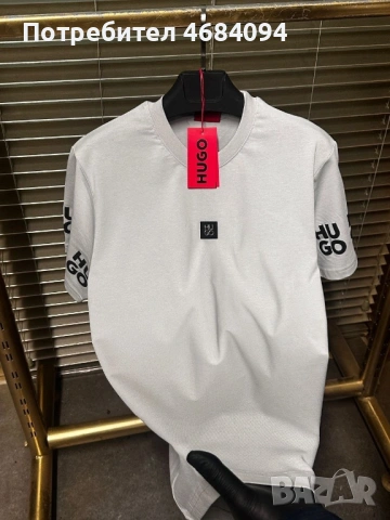 Мъжки маркови тениски Hugo, снимка 3 - Тениски - 53416031