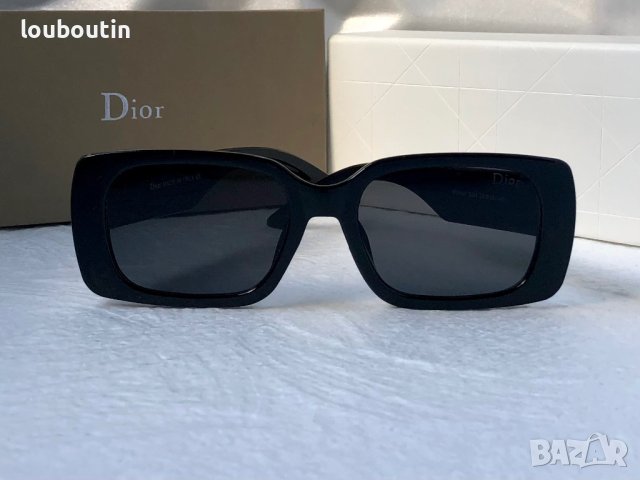 Dior 2023 дамски слънчеви очила правоъгълни, снимка 4 - Слънчеви и диоптрични очила - 40632726