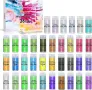 Нов комплект 36 цвята бои от епоксидна смола за художествени занаяти изкуство, снимка 2
